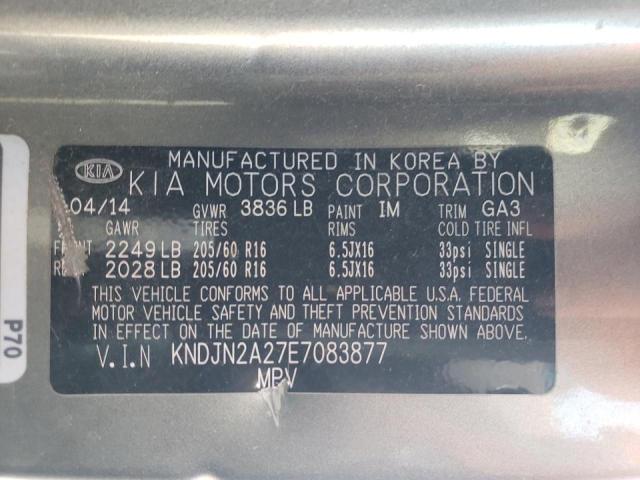 Zdjęcie 10 z aukcji – 2014 KIA SOUL z VIN KNDJN2A27E7083877