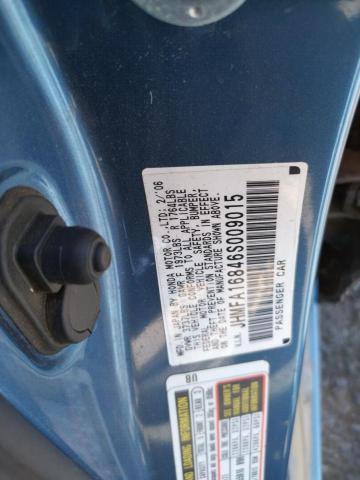 Photo 10 from auction – 2006 HONDA CIVIC EX with VIN JHMFA16846S009015