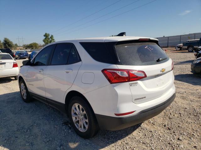 Photo 3 from auction – 2020 CHEVROLET EQUINOX LS with VIN 3GNAXHEVXLS699046