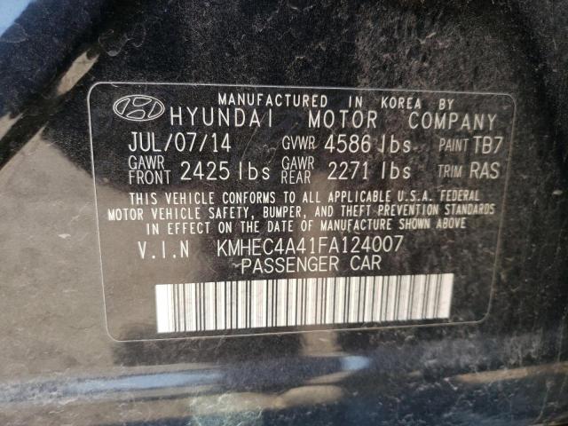 Photo 10 from auction – 2015 HYUNDAI SONATA HYB with VIN KMHEC4A41FA124007