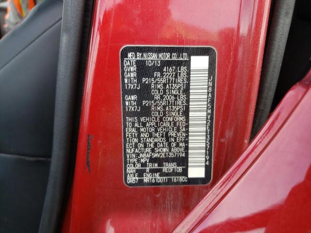 Photo 10 from auction – 2014 NISSAN JUKE S with VIN JN8AF5MV2ET357194