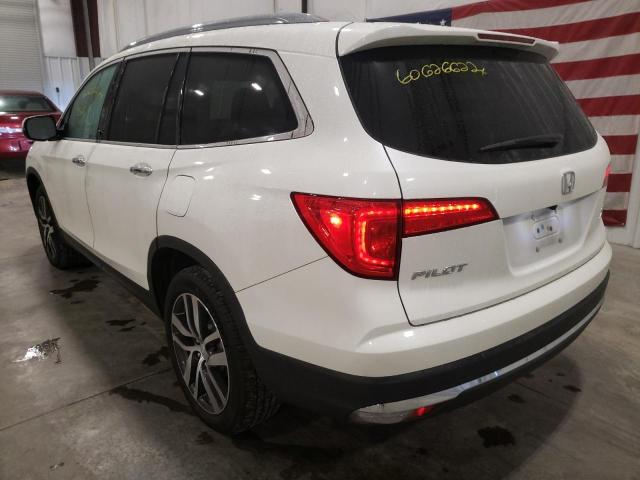 Photo 3 from auction – 2017 HONDA PILOT ELIT with VIN 5FNYF6H02HB030932