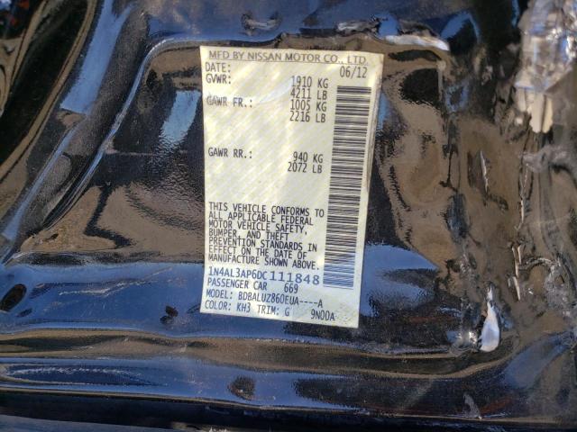 Photo 10 from auction – 2013 NISSAN ALTIMA 2.5 with VIN 1N4AL3AP6DC111848