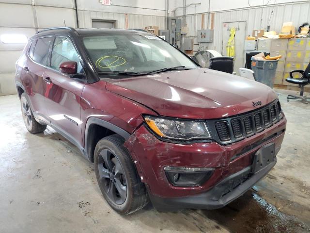 JEEP COMPASS LA 2021 with VIN 3C4NJDBB7MT506250 - Photo from auction