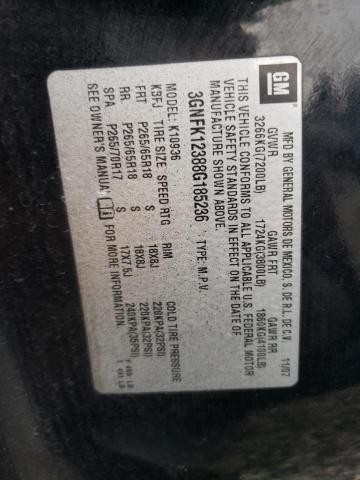 Photo 10 from auction – 2008 CHEVROLET AVALANCHE with VIN 3GNFK12388G185236