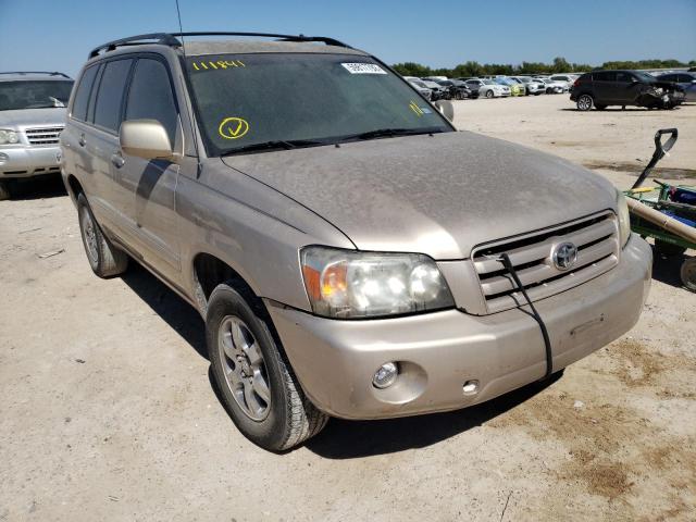 TOYOTA HIGHLANDER 2005 with VIN JTEGD21A650111841 - Photo from auction