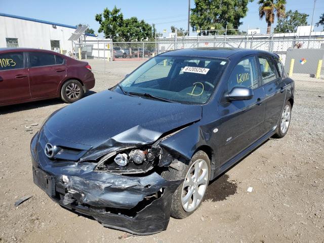 Photo 2 from auction – 2008 MAZDA 3 HATCHBAC with VIN JM1BK344481130421