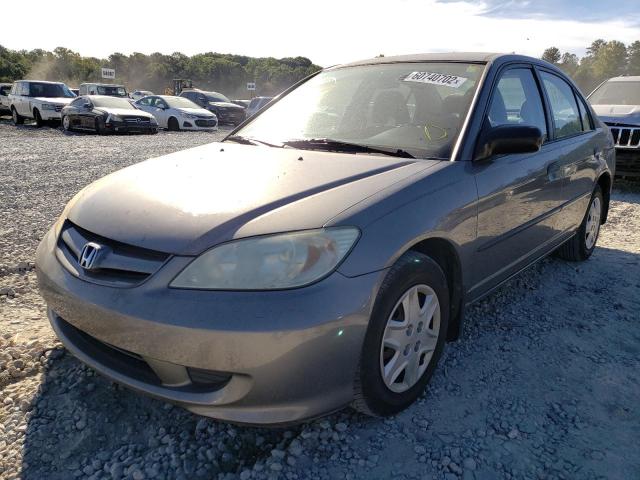 Photo 2 from auction – 2005 HONDA CIVIC with VIN 1HGES16305L002099