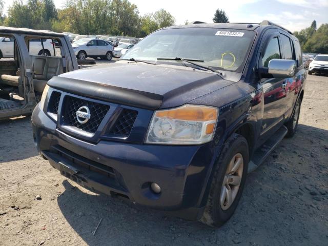Photo 2 from auction – 2008 NISSAN ARMADA SE with VIN 5N1BA08D88N600630