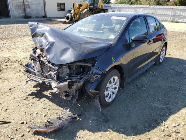 Photo 2 from auction – 2021 TOYOTA COROLLA LE with VIN JTDEPMAE0MJ178980