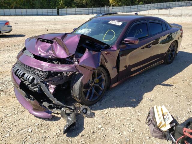 Photo 2 from auction – 2021 DODGE CHARGER R/ with VIN 2C3CDXCT9MH553591