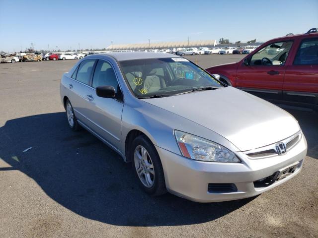 HONDA ACCORD SE 2007 with VIN JHMCM56307C005576 - Photo from auction