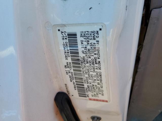 Photo 10 from auction – 1998 TOYOTA CAMRY with VIN JT2BG22K3W0211564