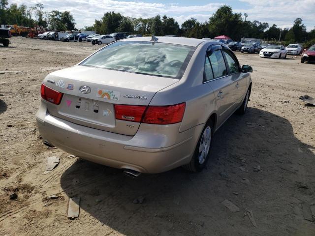 Photo 4 from auction – 2009 HYUNDAI SONATA GLS with VIN 5NPET46F19H438459
