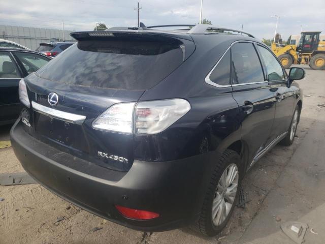 Photo 4 from auction – 2010 LEXUS RX 450 with VIN JTJBC1BA4A2415725