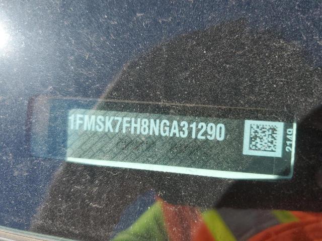 Photo 10 from auction – 2022 FORD EXPLORER L with VIN 1FMSK7FH8NGA31290
