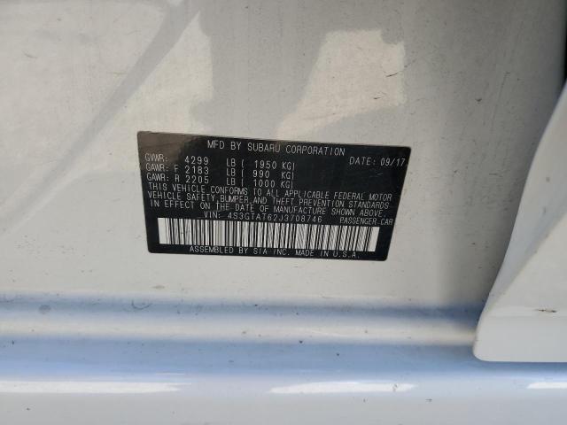 Photo 10 from auction – 2018 SUBARU IMPREZA LI with VIN 4S3GTAT62J3708746
