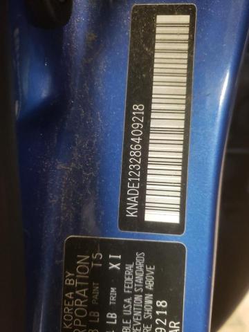 Photo 10 from auction – 2008 KIA RIO BASE with VIN KNADE123286409218