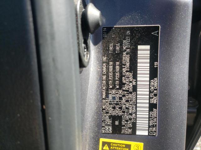Photo 10 from auction – 2015 LEXUS RX 350 BAS with VIN 2T2BK1BA4FC289005
