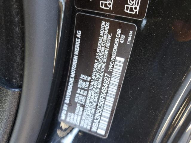 Photo 10 from auction – 2015 BMW 428 XI with VIN WBA3N5C50FK484927