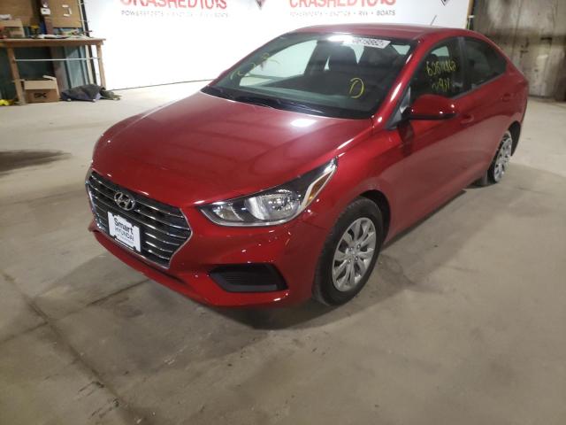 Photo 2 from auction – 2022 HYUNDAI ACCENT SE with VIN 3KPC24A63NE182602