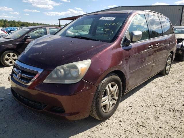 Photo 2 from auction – 2007 HONDA ODYSSEY EX with VIN 5FNRL38707B429278