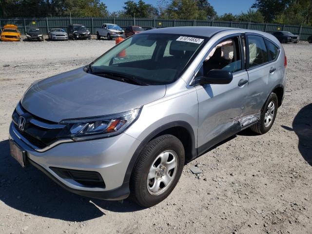 Photo 2 from auction – 2015 HONDA CR-V LX with VIN 3CZRM3H35FG706150