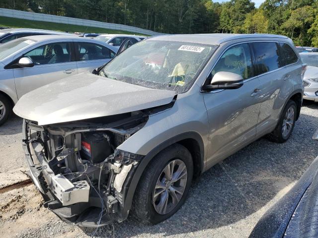 Photo 2 from auction – 2015 TOYOTA HIGHLANDER with VIN 5TDJKRFH2FS224652