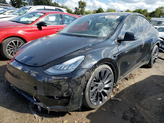 Photo 2 from auction – 2020 TESLA MODEL Y with VIN 5YJYGDEF9LF037296