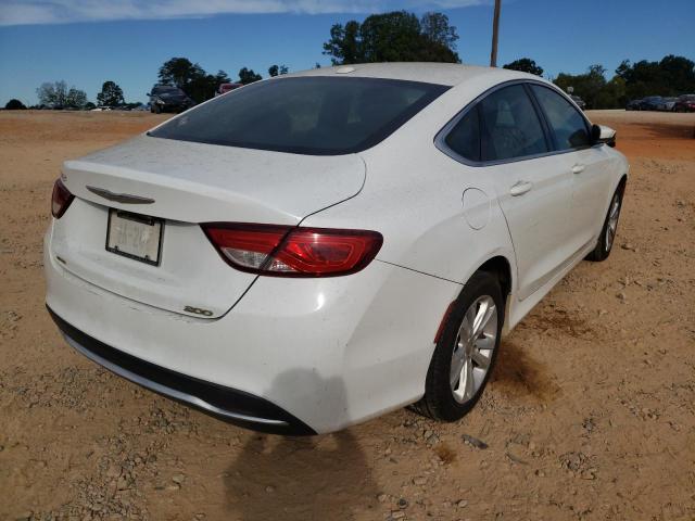 Photo 4 from auction – 2016 CHRYSLER 200 LIMITE with VIN 1C3CCCAB6GN154333