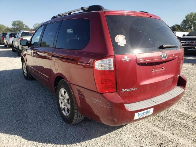 Photo 3 from auction – 2008 KIA SEDONA EX with VIN KNDMB233286267842