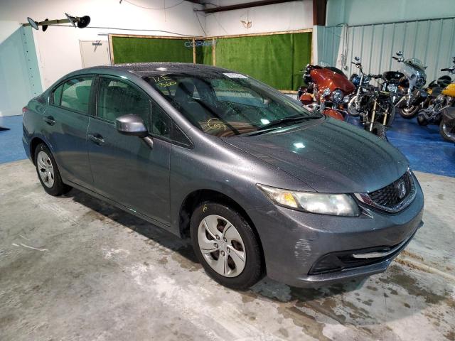 HONDA CIVIC LX 2013 with VIN 19XFB2F55DE232416 - Photo from auction