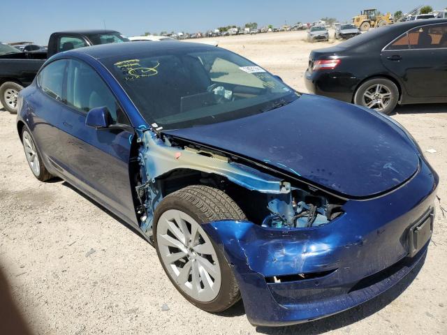 Photo 4 from auction – 2022 TESLA MODEL 3 with VIN 5YJ3E1EB6NF184691