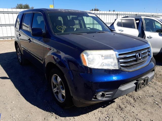 Photo 1 from auction – 2013 HONDA PILOT EXL with VIN 5FNYF4H59DB027567