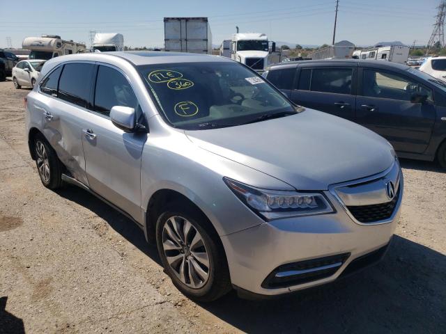 ACURA MDX TECHNO 2015 с VIN 5FRYD3H42FB011249 - Фото с аукциона