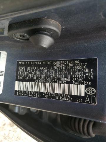 Photo 10 from auction – 2018 TOYOTA COROLLA L with VIN 2T1BURHE9JC013032