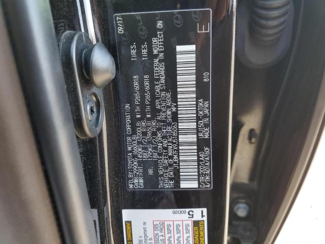 Photo 10 from auction – 2018 LEXUS GX 460 with VIN JTJBM7FX9J5185063