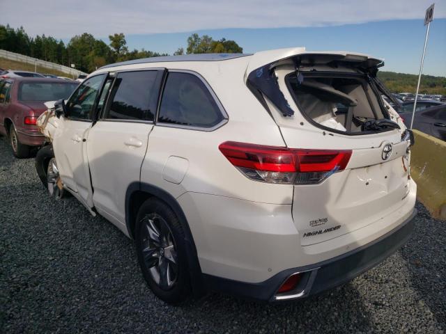 Photo 3 from auction – 2017 TOYOTA HIGHLANDER with VIN 5TDDZRFH8HS367441