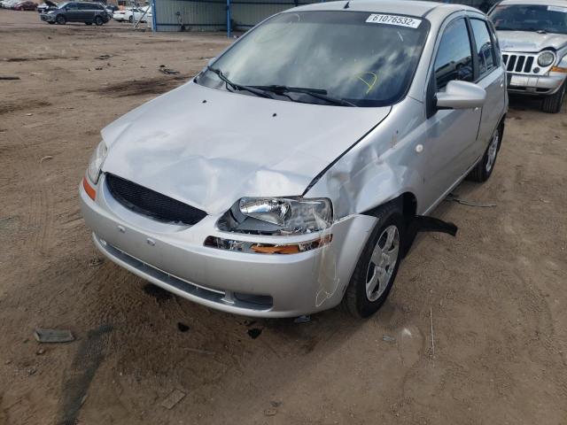 Photo 9 from auction – 2007 CHEVROLET AVEO BASE with VIN KL1TD66687B739073