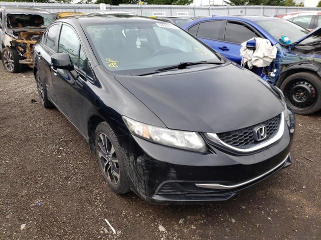 HONDA CIVIC LX 2013 with VIN 2HGFB2F41DH013286 - Photo from auction