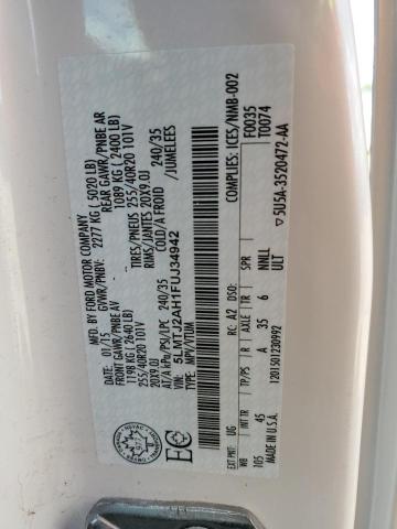 Photo 10 from auction – 2015 LINCOLN MKC with VIN 5LMTJ2AH1FUJ34942
