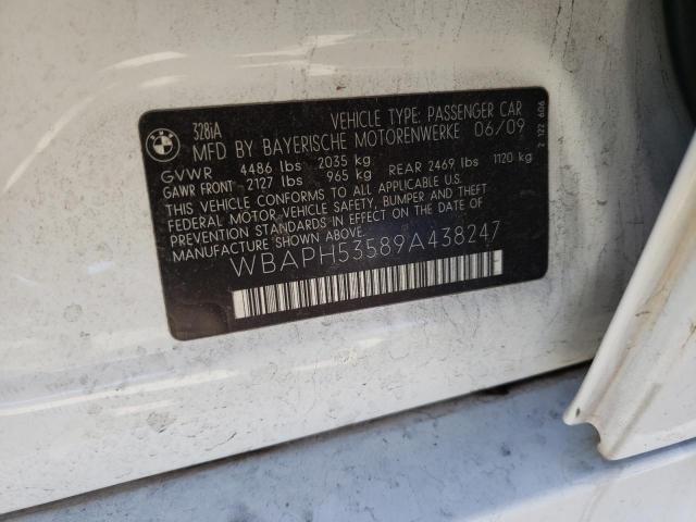 Photo 10 from auction – 2009 BMW 328 I SULE with VIN WBAPH53589A438247