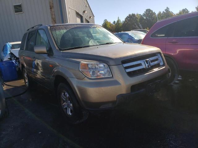 HONDA PILOT VP 2008 with VIN 5FNYF28268B025792 - Photo from auction