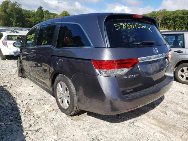 Photo 3 from auction – 2017 HONDA ODYSSEY SE with VIN 5FNRL5H34HB024115