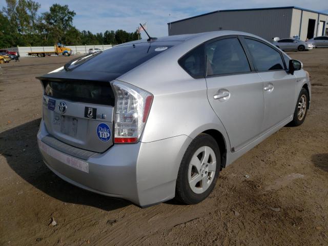Photo 4 from auction – 2011 TOYOTA PRIUS with VIN JTDKN3DU0B5332857