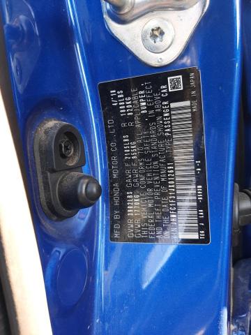 Photo 10 from auction – 2018 HONDA CIVIC EX with VIN JHMFC1F31JX012691