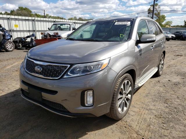 Photo 2 from auction – 2014 KIA SORENTO SX with VIN 5XYKWDA77EG465337