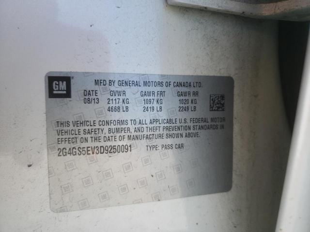 Photo 10 from auction – 2013 BUICK REGAL PREM with VIN 2G4GS5EV3D9250091