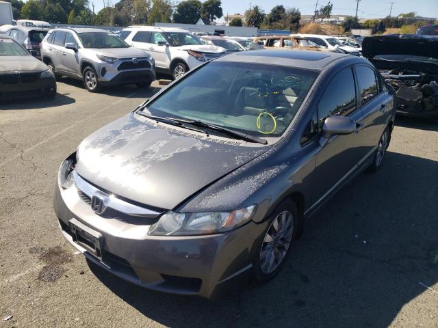 Photo 2 from auction – 2009 HONDA CIVIC EXL with VIN 2HGFA16979H516255