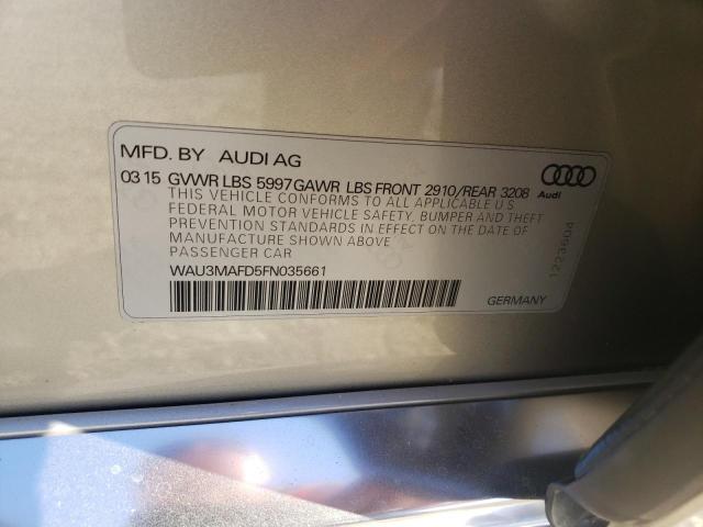 Photo 10 from auction – 2015 AUDI A8 L TDI Q with VIN WAU3MAFD5FN035661